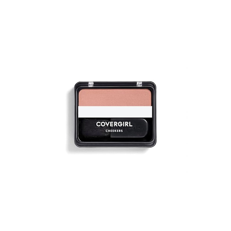 COVERGIRL Cheekers Blendable Powder Blush Soft Sable, .12 oz (packaging