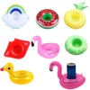 dinghaole 7 PCS Inflatable Pool Drink Holders - Floating Cup