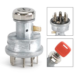 Areyourshop Stater RE61717 RE56411 Ignition Switch with 2 Keys for Jo-hn Dee-re SE6010 SE6120 6415