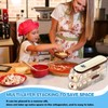 KUBDPQOR Innovative Egg Storage Dispenser - Dual Layer Egg Holder