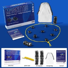 ROMANVIC Triggle Game, Triggle Rubber Bands Board Games, Holiday or Birthday Gift Game for Adults Boys and Girls from 9 Years, Chain Triangle Orbito Interactive Board Games