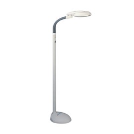 Sunpentown Home Study Room EasyEye Energy Saving Floor Lamp with Ionizer 4-tube