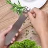 Herb Stripper Stainless Steel Kitchen Herb Leaf Stripping Tool Metal