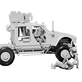 Masterbox 1:35 Scale "Man Down! US Modern Army, Middle East, Present Day" Figure