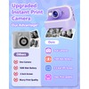 Instant Print Camera for Kids, Christmas Birthday Gifts for Girls