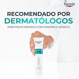 EUCERIN DermoPure Fluido Facial Hidratante Matificante Para Piel Grasa, 40 Ml