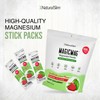 NaturalSlim MagicMag Magnesium Packets 30 Stick Pack Magnesium Citrate Powder