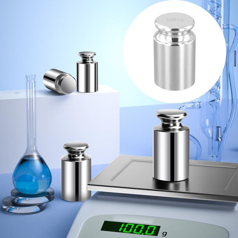 SEUNMUK 4 Pack 500g Calibration Weights, M1 High Precision Gram