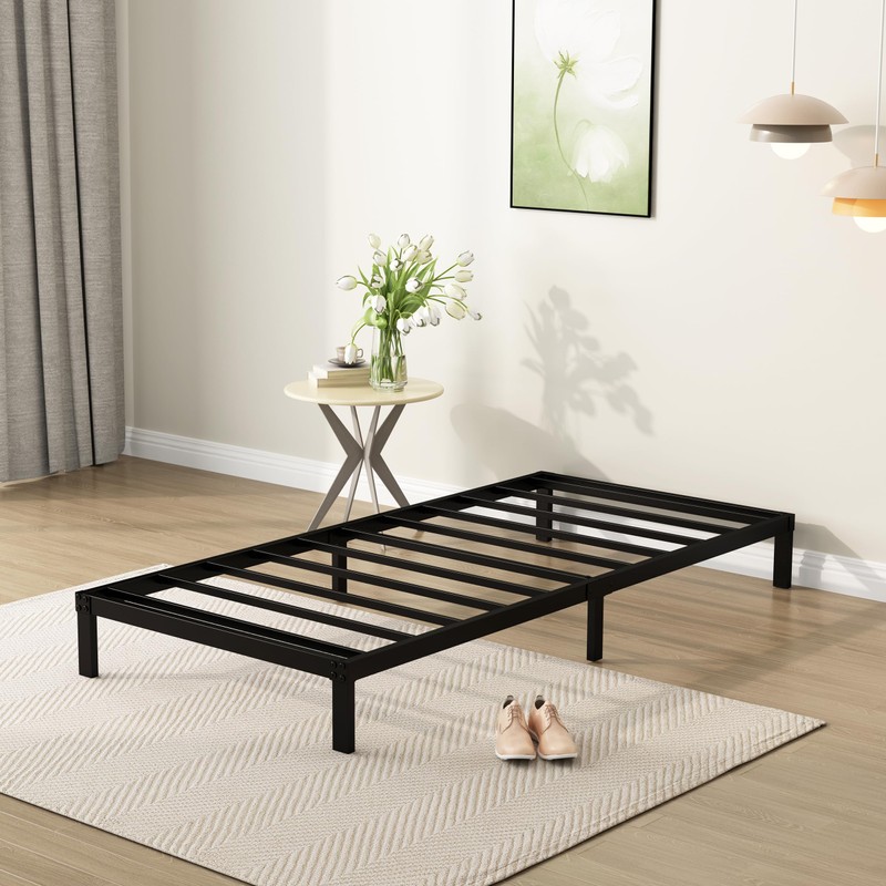 DiaOutro 9 Inch Twin XL Bed Frames Heavy Duty Low