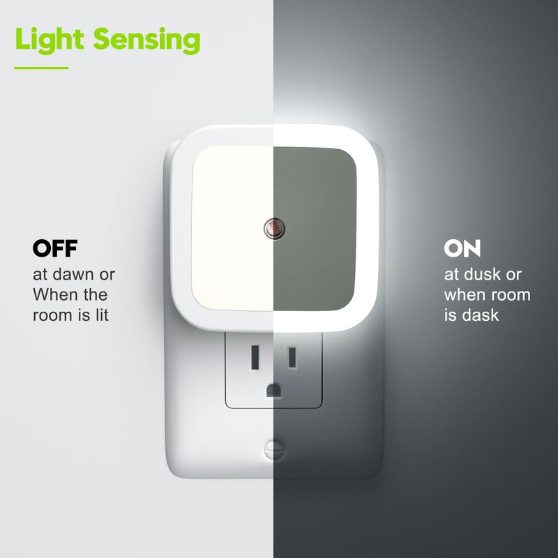 Sujeet Night Light, Night Lights Plug into Wall [4 Pack],
