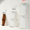 SKOLOO Large Hat Rack for Wall, Wooden Accordion Wall Hanger,