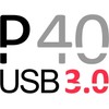 4box - P40 female and Vimar® Plana™ compatible USB power