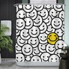 Ulticool - Smiley Smiley Shower Curtain - 180 x 200
