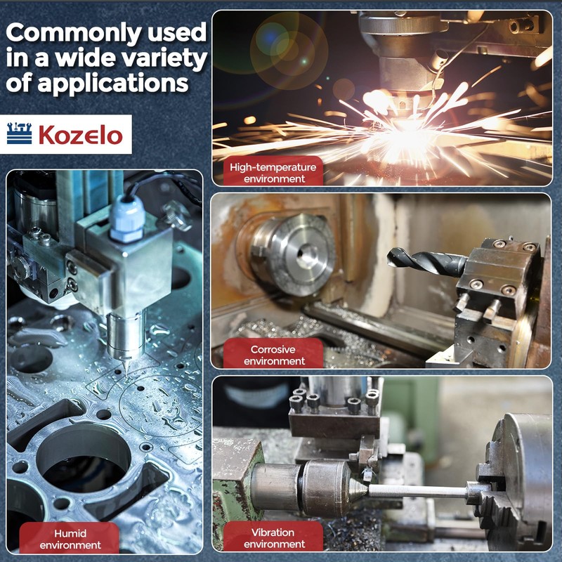 Kozelo Pack of 50 Cylinder Screws with Hexagon Socket -