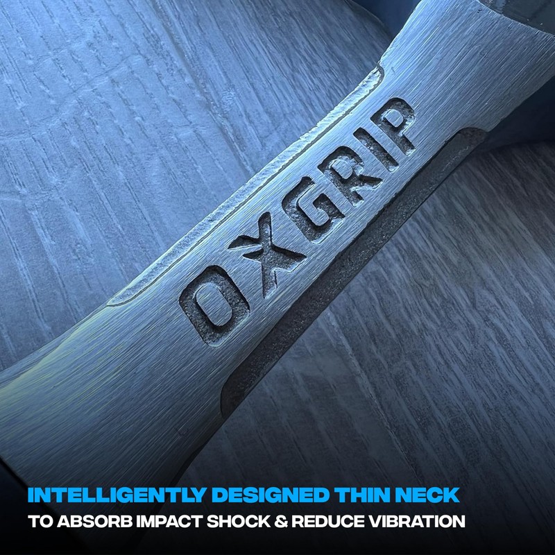 OX Tools OX-P082424 24 oz. Brick Hammer, Non-slip Grip handle,