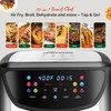 MIRASTON 8.5QT Air Fryer, View Window, Multifunctional Large Family Size