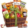 Get Well Grand Fruit Gourmet and Snacks Basket