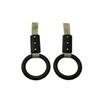 Speed mao 2 Pack Black Car Hanging Leather Handle for