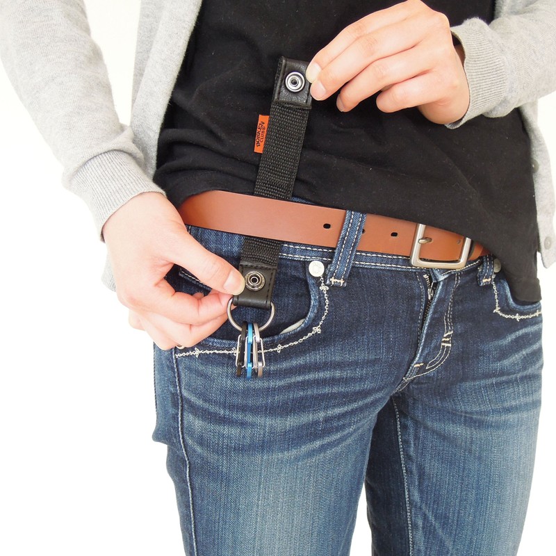 タフレーベル(TOUGH LABEL) ベルトループ&カラビナ3PCS BLT-10