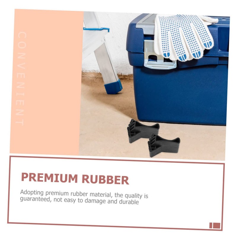 TEHAUX 2Pcs Ladder Foot Covers Non Slip Tips for Stability