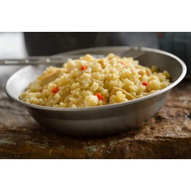 Mountain House Rice & Chicken | Freeze Dried Backpacking & Camping Food |2-Servings | Gluten-Free