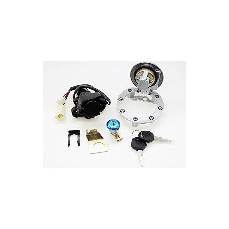 PROCNC Ignition Switch Gas Cap Seat Lock Keys Set Fit