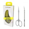 STALEKS PRO Professional Cuticle Scissors Stainless Steel Ballerina UNIQ SQ-10/4