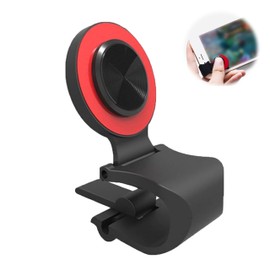 Amaezorx 1 pcs Red mobile joystick game controller with L1R1 aiming buttons Rules for survival mobile game controller, sensitive shooting finger sleeves for battle royale games