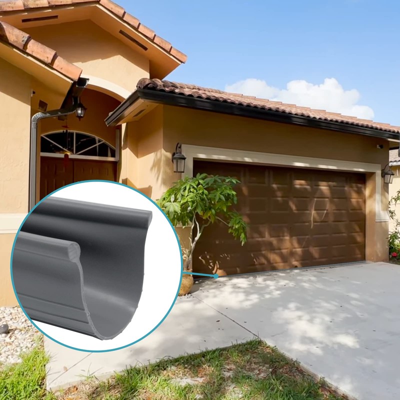 Garage Door Weather Seal - Bottom Seal Bead Type -