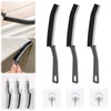 Tibimon Pack of 3 gap cleaning brush, hard bristled crevice