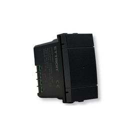 IXTRIMA Smart Wifi Tuya Switch Module Compatible with Bticino Living Brackets Black