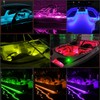 MYPLUS 15ft LED Boat Lights Strip with Bluetooth Control, Waterproof