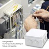 Junction Box Waterproof IP65, Pack of 4, 85 x 85