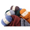 TEHETE Wool for Knitting and 35% Merino Wool Hand Knitting