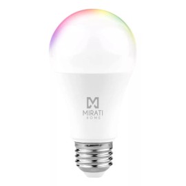 Mirati Foco Inteligente Luz Rgb 9w Wifi Compatible Con Alexa Luz Calida Y Fria Fácil Instalación Manejo Por App Multicolor