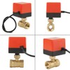 25mm Internal Thread DC12V G3/4 Brass Ball Valve, 2Way Motorized