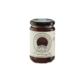 Azienda Agricola Prunotto Mariangela - Prugne in acquavite di vinaccia di Moscato 300 gr