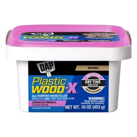 DAP 542 Series 00542 Pt Natural Plastic Wood-X w/Drydex, 16 OZ