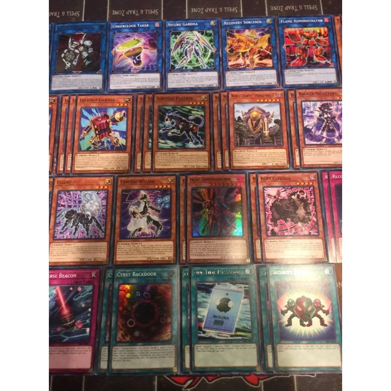 Yugioh: CYBERSE DECK #1 W/ VECTOR SCARE ARCHFIEND / ENCODE