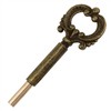 Lovelysp Lamp Socket Metal Key Switch Knobs with 1/2" Extensions