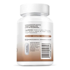 Bio B 60 Cápsulas Canela