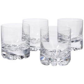 Orrefors Erik 11.5 Ounce Old Fashioned Glass, Set of 4