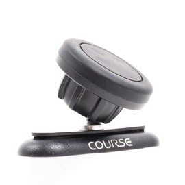 Course Motorsports Universal Phone Mount Bracket - General Purpose by Adhesive or Screws Cradle Head - Charging Auto Closing (Black) Universal