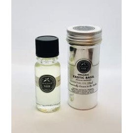 Organic Exotic Basil Essential Oil (Ocimum basilicum) (100ml) by NHR Organic Oils