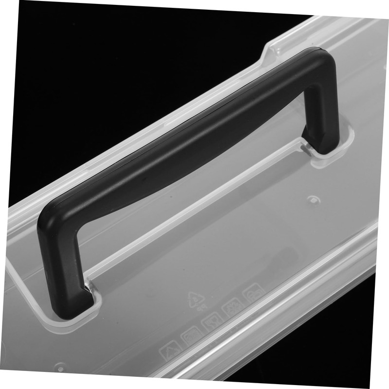 TEHAUX Multi Purpose Tool Organizer with Transparent Lid Portable Storage