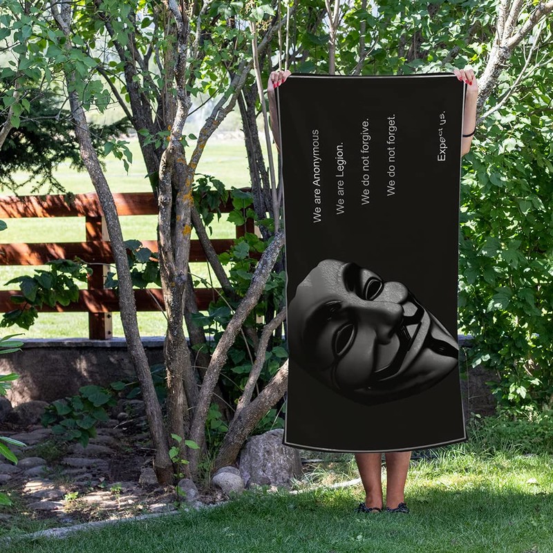 Toalla de playa rectangular (30 x 60 pulgadas) de gran