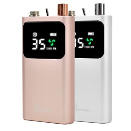 Private Label Machine Polisher Tools Portable Gradient Brushless Electric Nail Drill Machinecolor: Silver