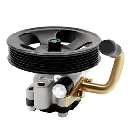 Jecoupoon Power Steering Pump Compatible with Santa Fe 2.7L Magentis 2.5L Optima 2.5L 2001-2006 21-667 57100-26100 5710026100 57100-38500 5710038500