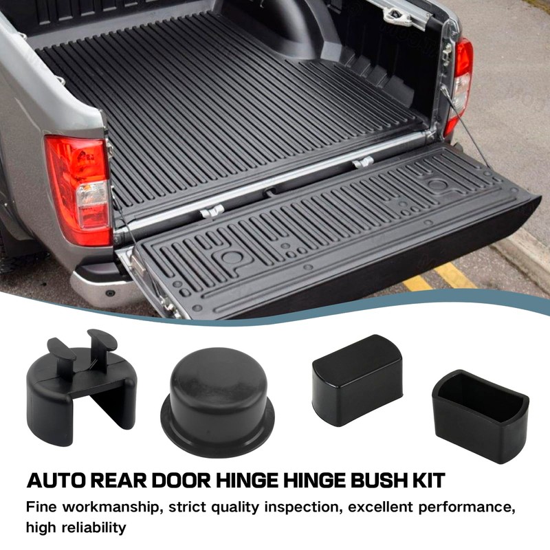 4PCS Tailgate Bushing Kit,Tail Gate Hinge Inserts Compatible with Dodge