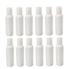 IWOWHERO 12pcs White Portable Lotion Dispenser Set Durable Plastic Round